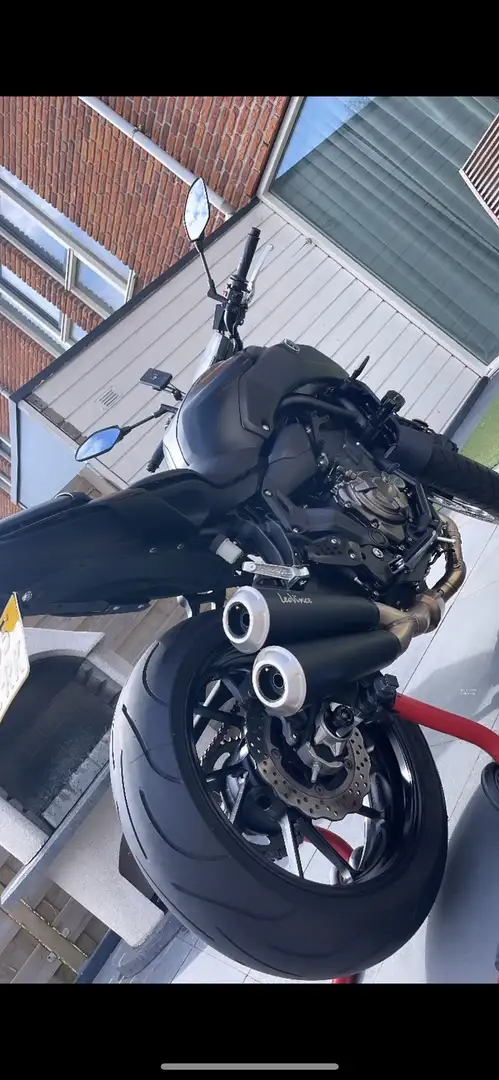 Yamaha MT-07 55kw Zwart - 1