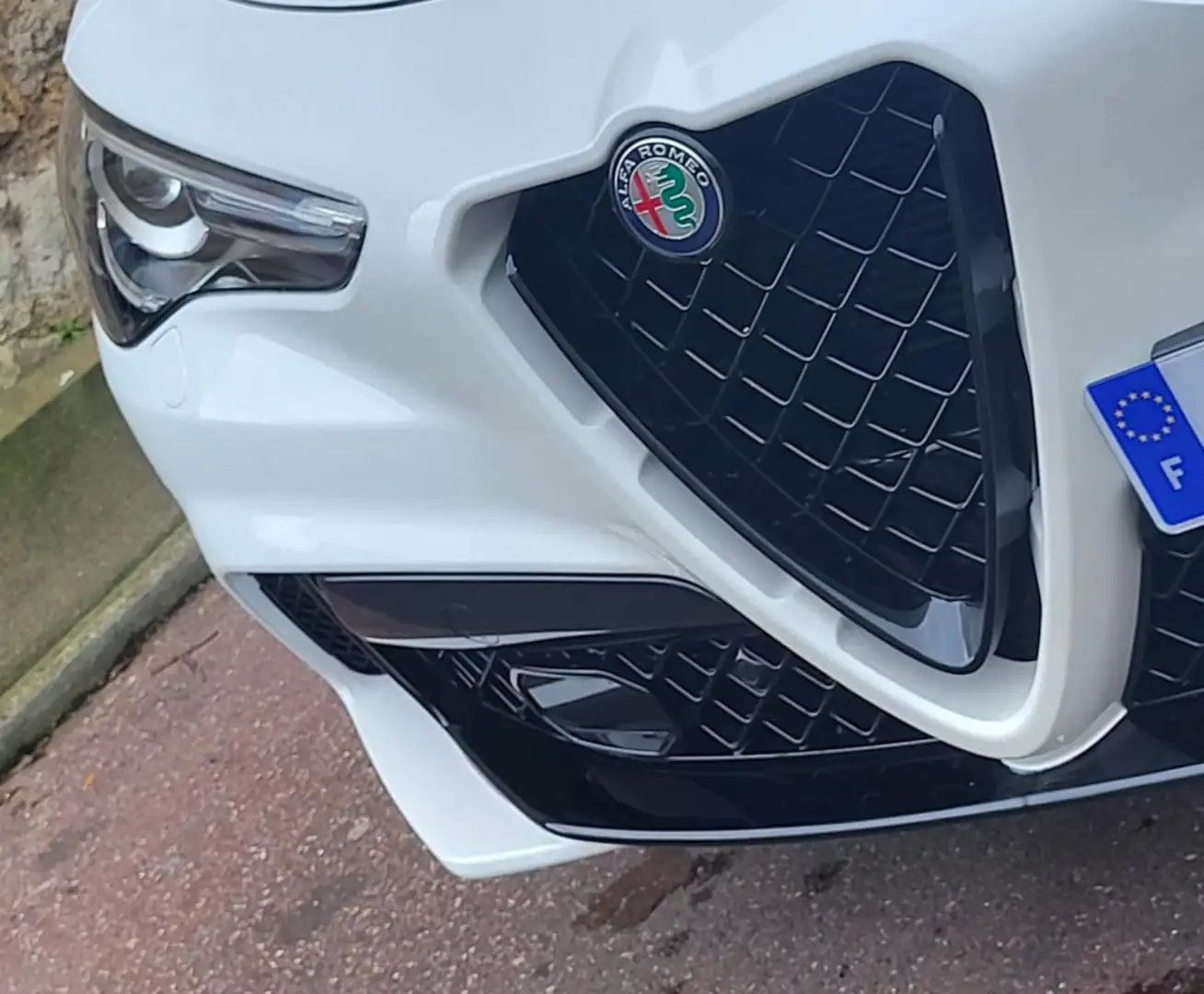 Alfa Romeo Stelvio 2.9 V6 510ch Q4 AT8 Quadrifoglio Blanc - 2