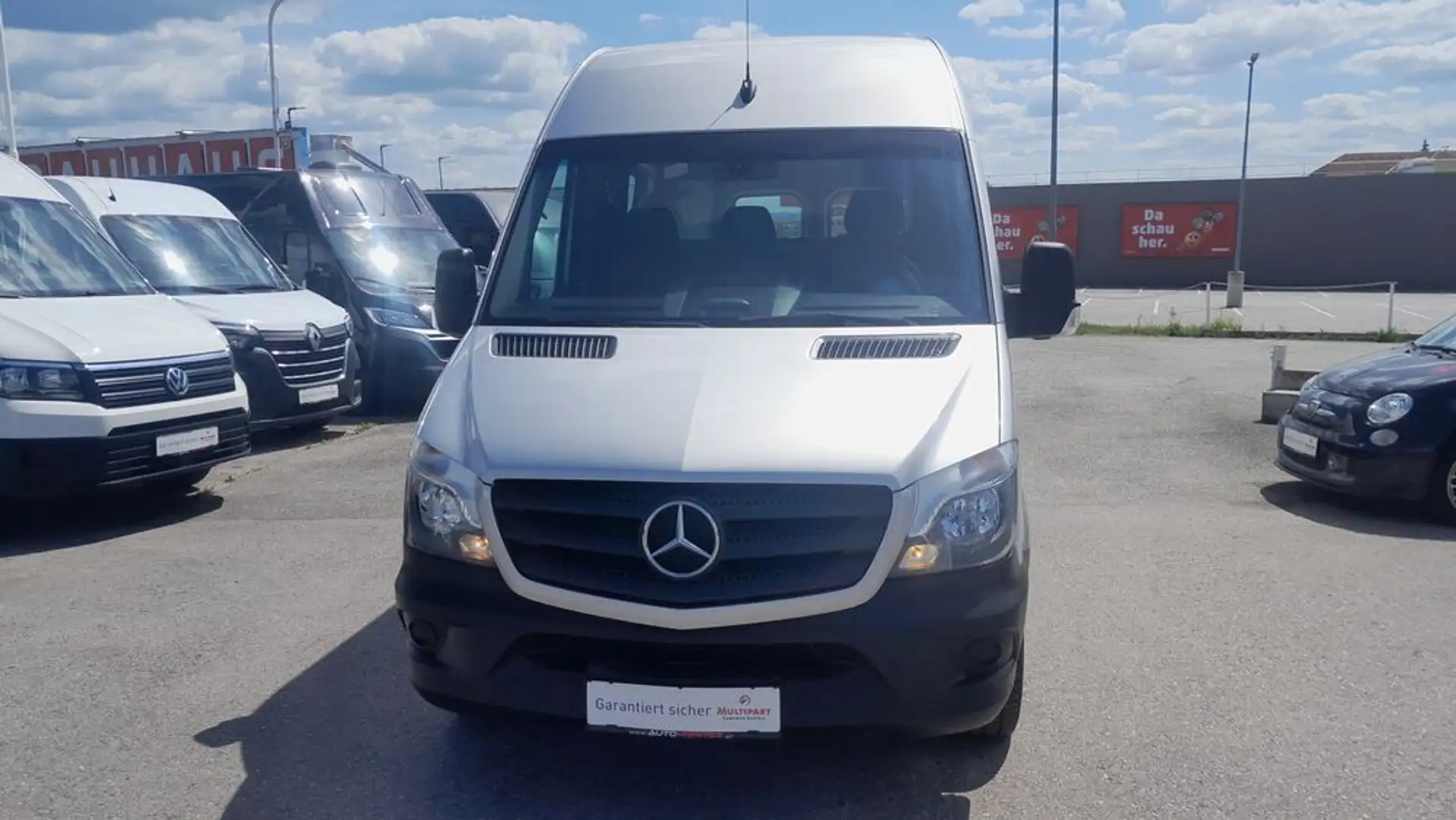 Mercedes-Benz Sprinter 2.2 316 lang Aut. *Netto €22.491,-* Silber - 2