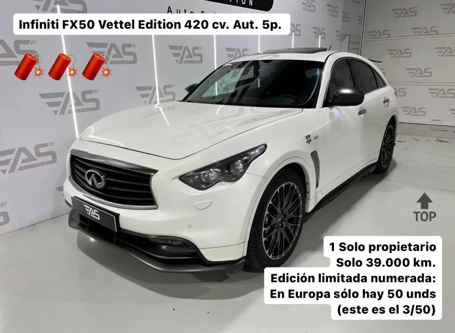 Infiniti FX 50 S Premium Aut. Alb - 1