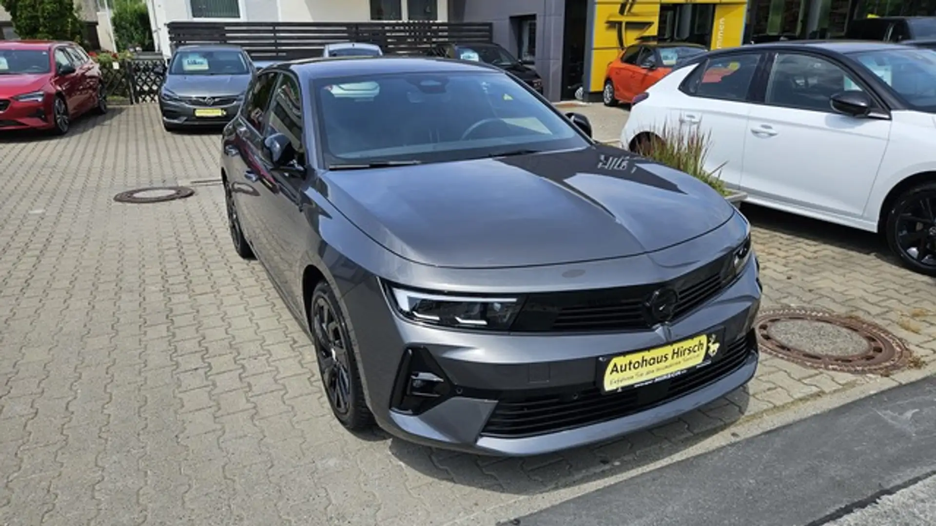 Opel Astra 1.2 GS AT HUD+NAVI+MATRIX-LED+360°+SHZ+LKHZ Gris - 2