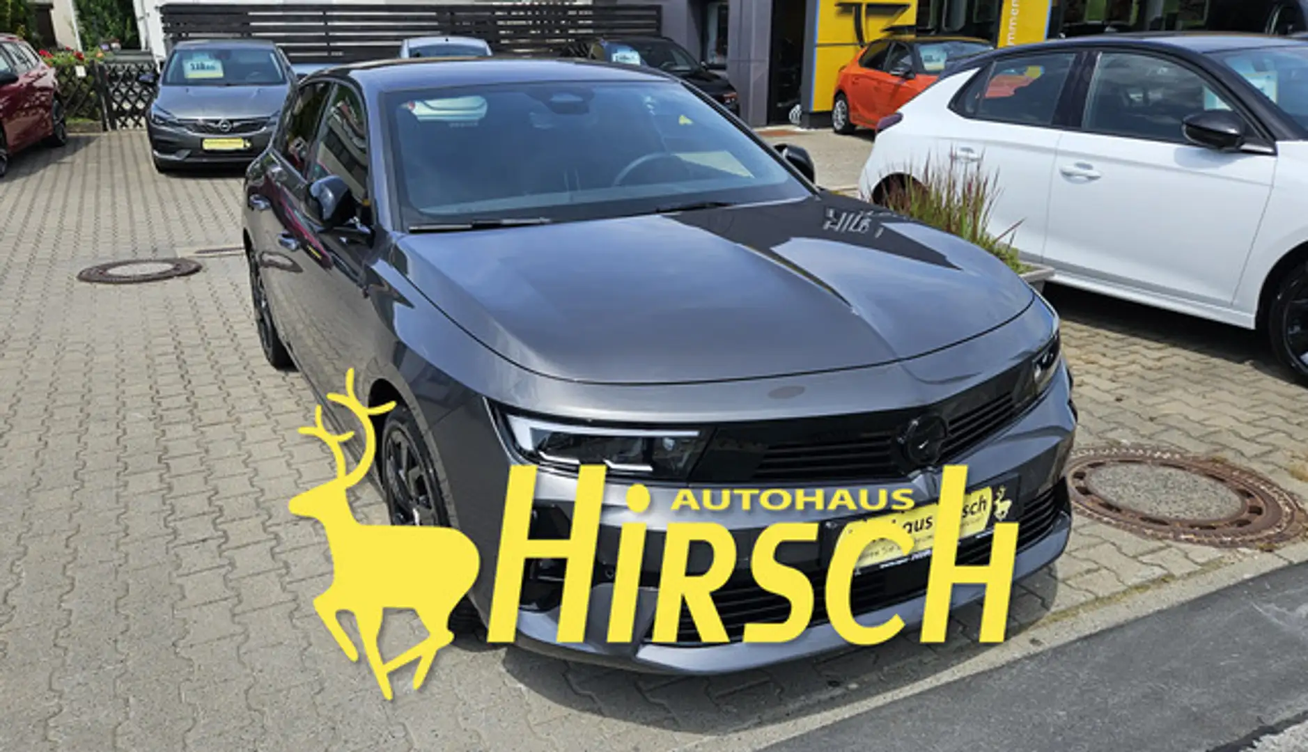 Opel Astra 1.2 GS AT HUD+NAVI+MATRIX-LED+360°+SHZ+LKHZ Gris - 1