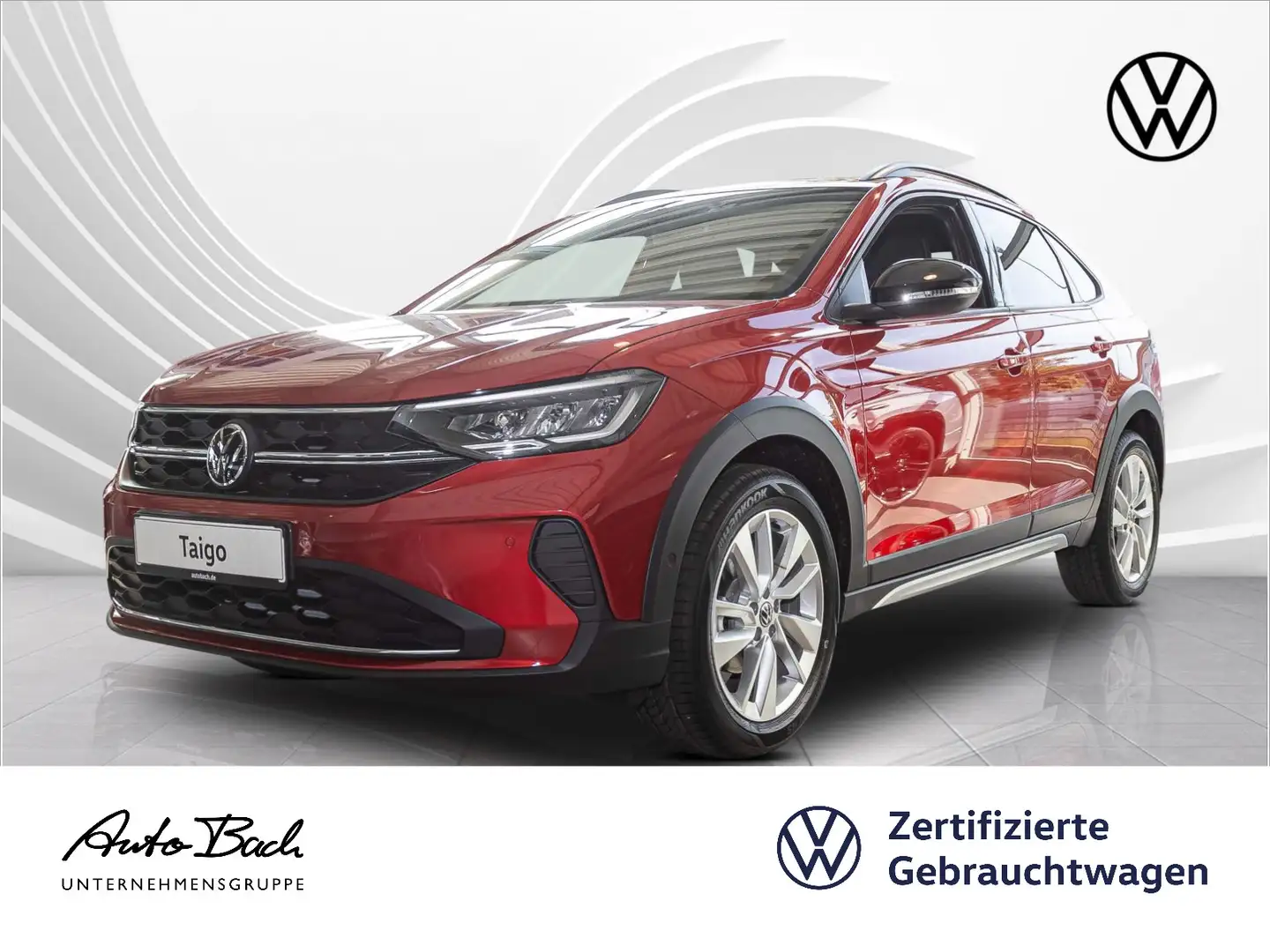 Volkswagen Taigo 1.0 TSI "Goal" Navi LED ACC EPH DAB Rot - 1