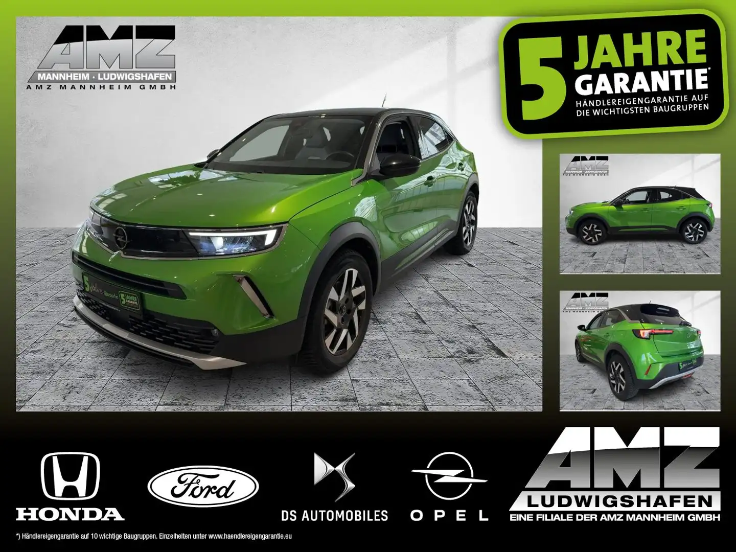 Opel Mokka-E Kamera+LED+Winterpaket+AppleCarPlay Grün - 1