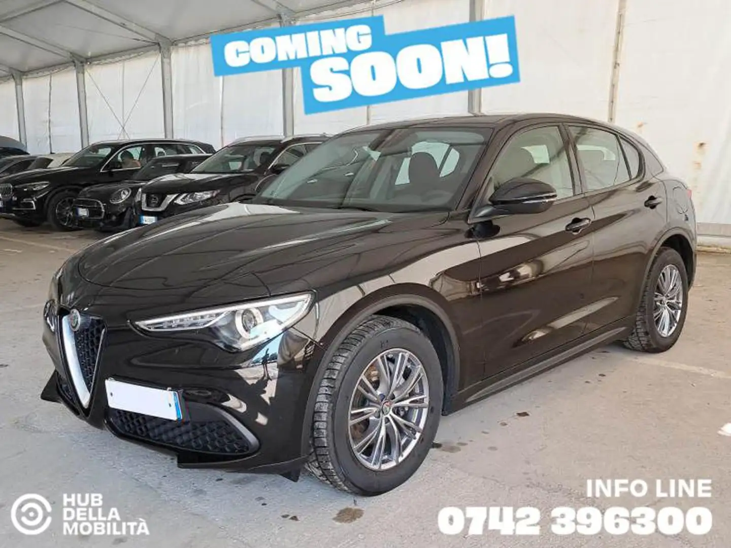 Alfa Romeo Stelvio 2.2 Turbodiesel 160 CV AT8 RWD Business Nero - 2