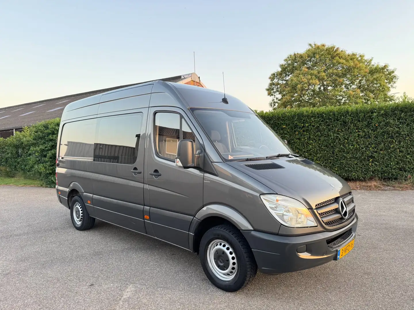 Mercedes-Benz Sprinter 313 CDI AUT L2H2 - AC - ROLSTOELBUS Grijs - 1