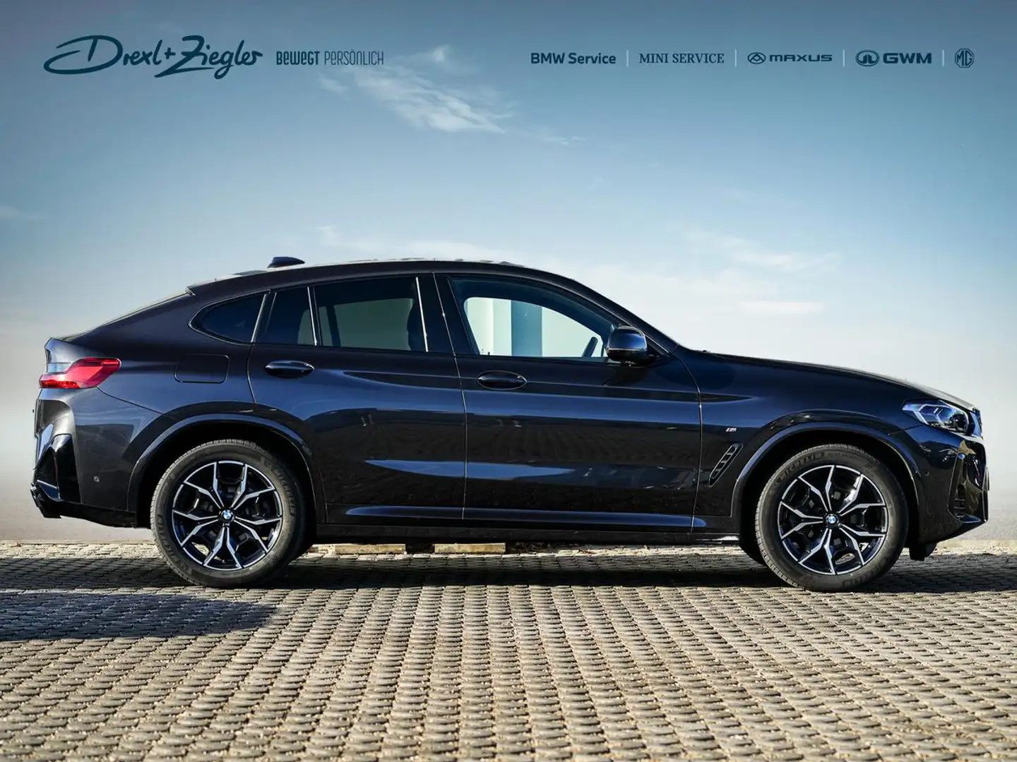 BMW X4 xDrive20d M-Sport AHK PANO ACC Laser HuD KoZg Grau - 2