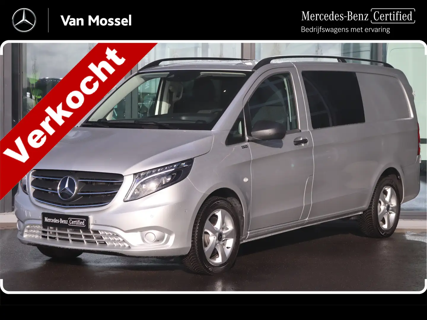Mercedes-Benz Vito 119 CDI L2 D.C. | NAVI/AIRCO/CAMERA | Certified . Gris - 1