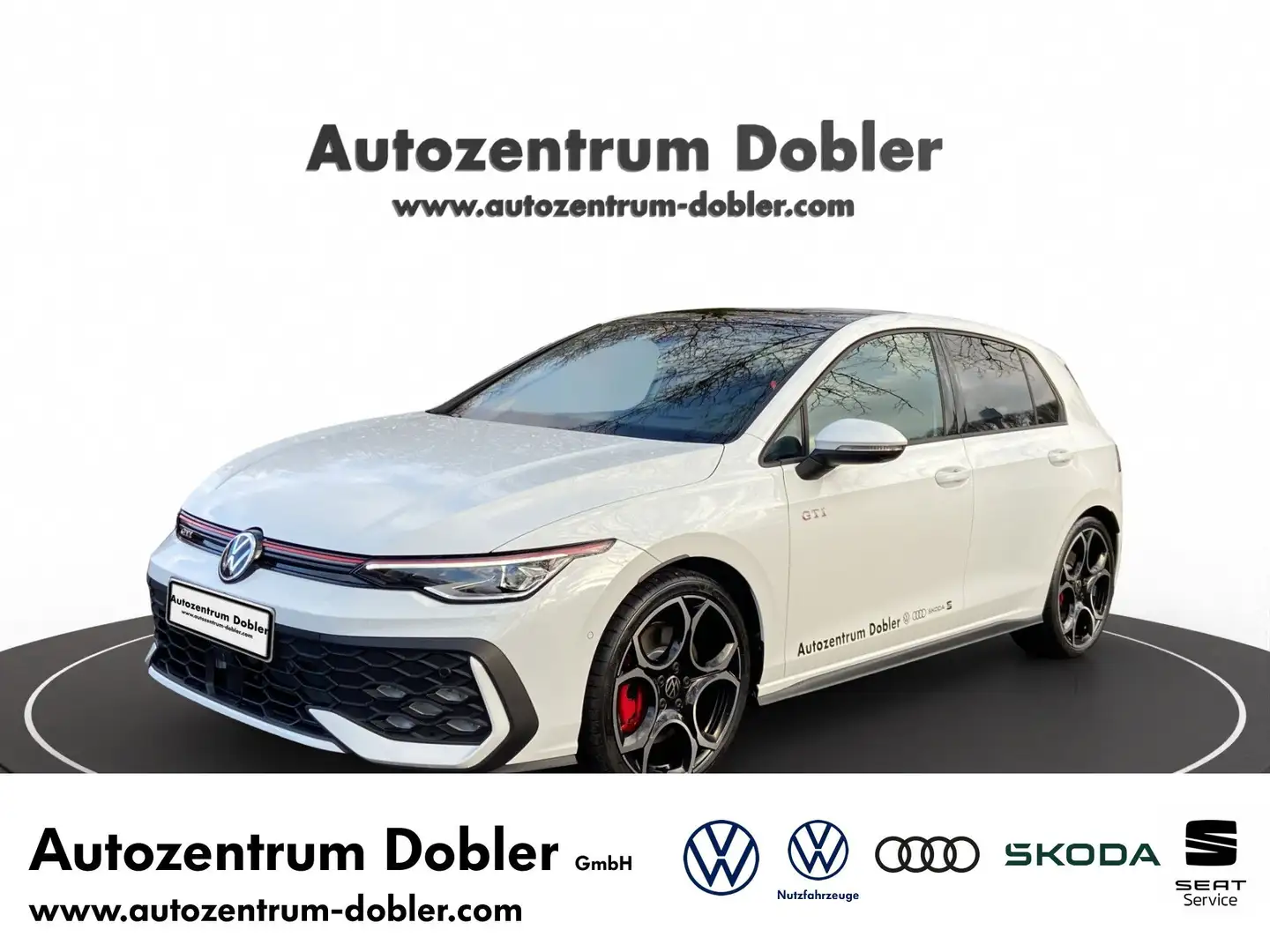 Volkswagen Golf GTI Golf VIII GTI 2.0 TSI 195 kW DSG Panoramadach Navi Weiß - 1