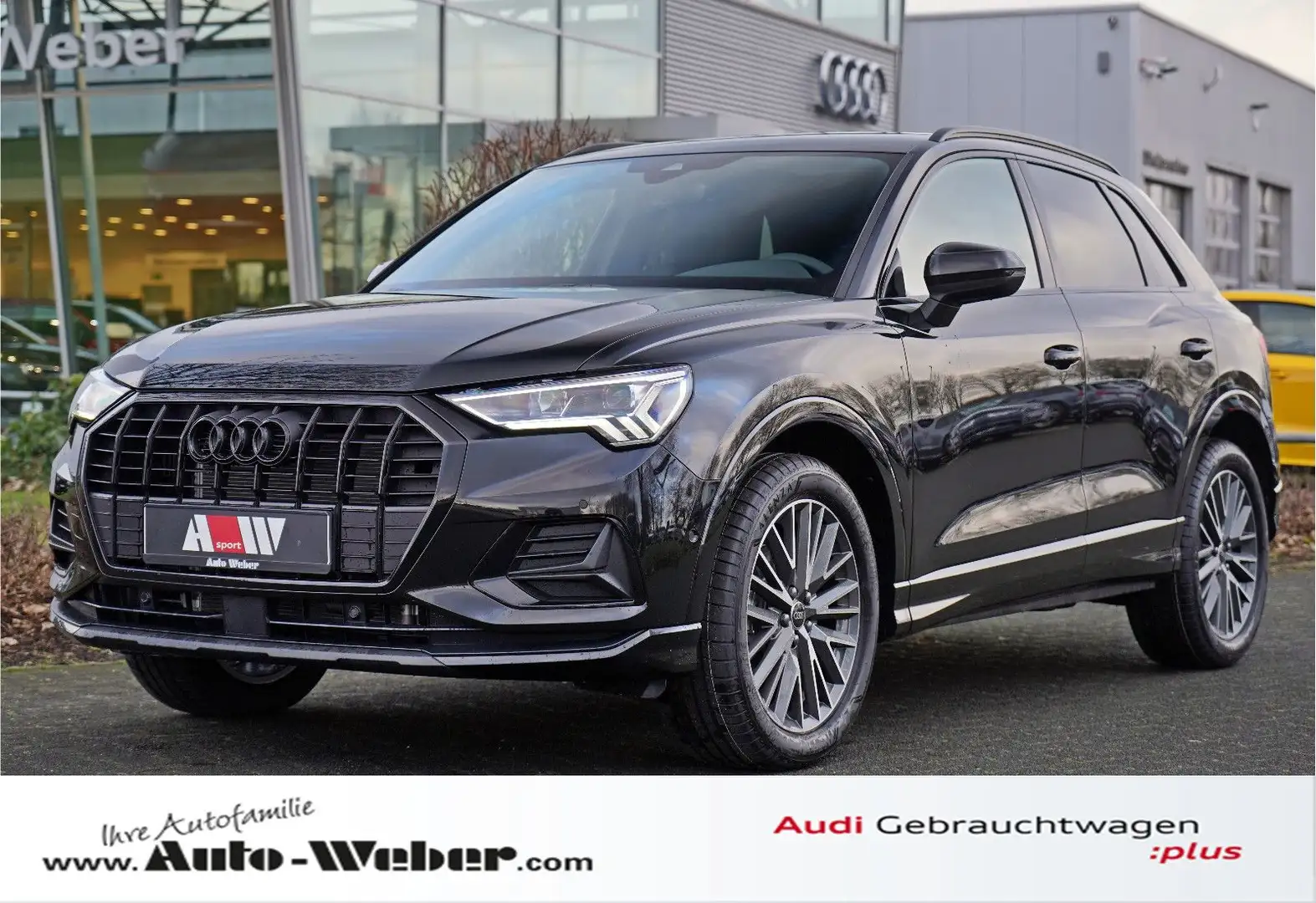 Audi Q3 35TFSI LED S-LINE KAMERA NAVI ASSISTENZPAKET Schwarz - 1