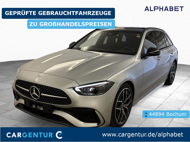 Mercedes-Benz C 200 d T AMG Line AHK Pano S-Dach SpoSi BLIS Key