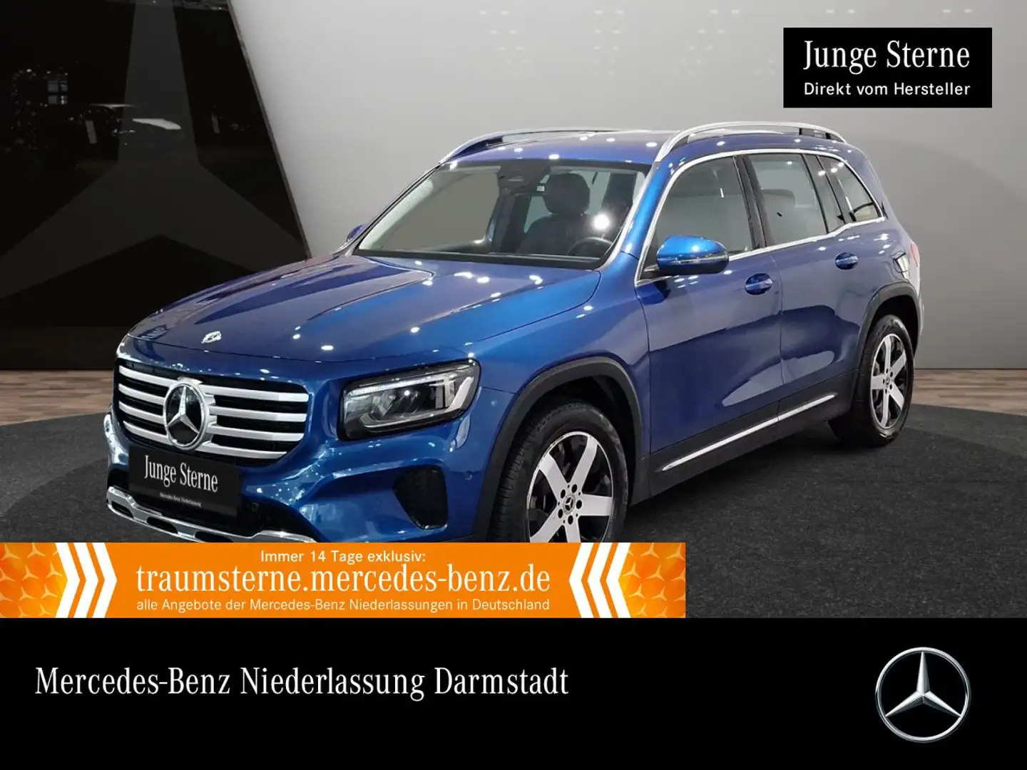 Mercedes-Benz GLB 250 4M PROGRESSIVE+LED+STHZG+KAMERA+TOTW+8G Bleu - 1