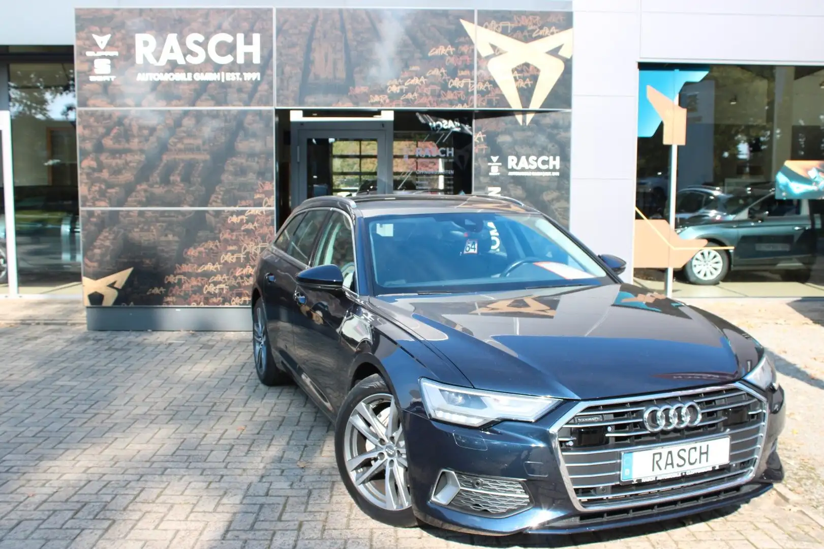 Audi A6 Avant 45 TDI quattro DSG+LED+ACC+AHK+PDC+TOTW Blau - 2
