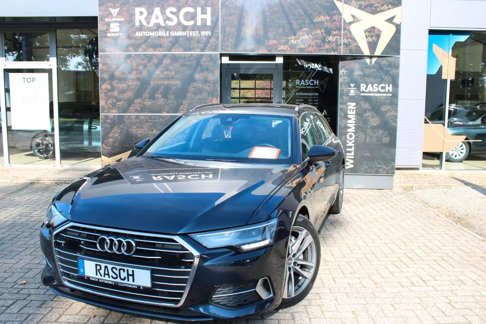 Audi A6 Avant 45 TDI quattro DSG+LED+ACC+AHK+PDC+TOTW Blau - 1
