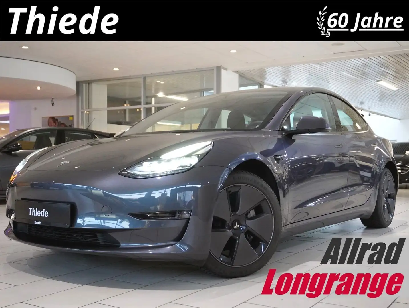Tesla Model 3 LONGRANGE DUAL-MOTOR NAVI/KAMERA/SHZ/AMD Grau - 1