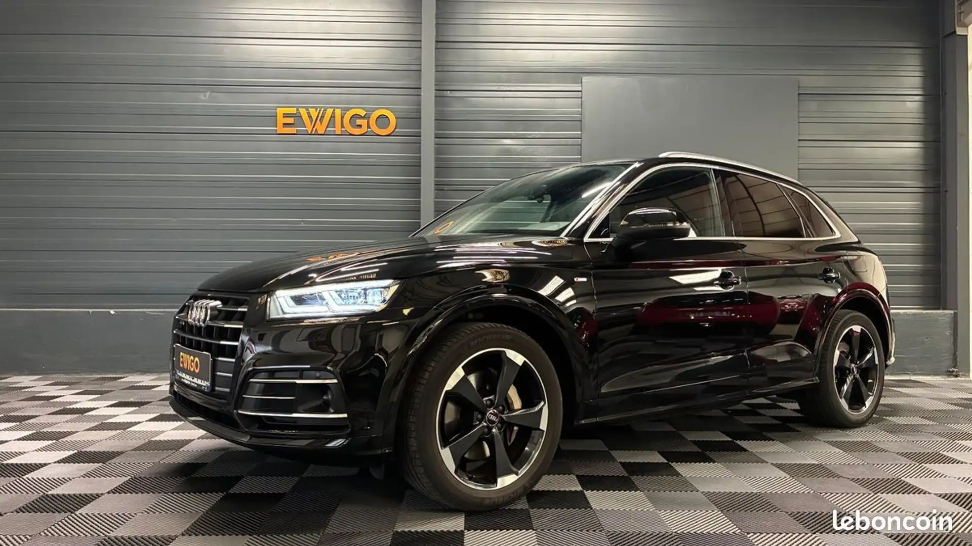 Audi Q5 2.0 55 tfsie 367h 250 phev hybrid s-line quattro s-tronic bva Noir - 1