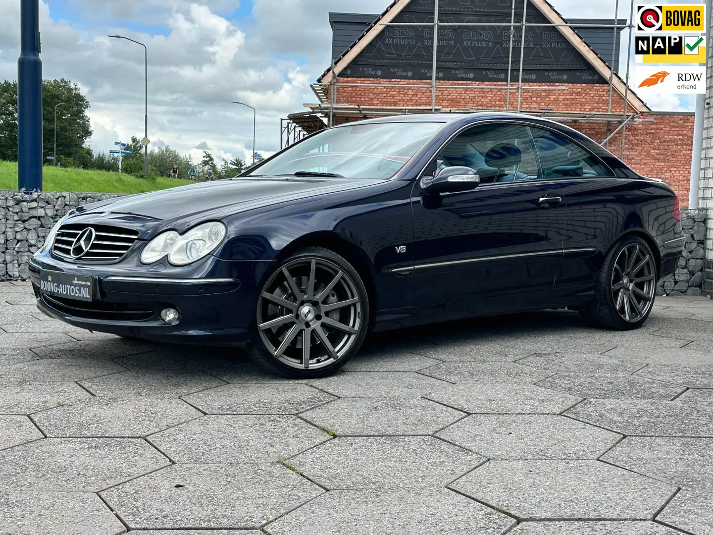 Mercedes-Benz CLK 500 Coupé Avantgarde AMG|V8|Vol leder|Bose|Bleutooth|A Albastru - 1