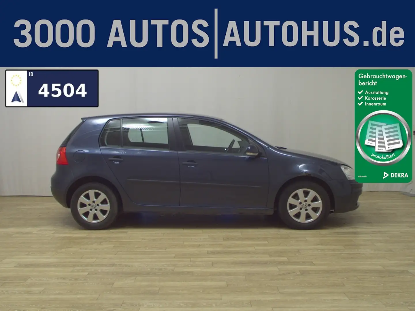 Volkswagen Golf -5 1.4 Trendline Klima CD Bordcomputer Bleu - 1