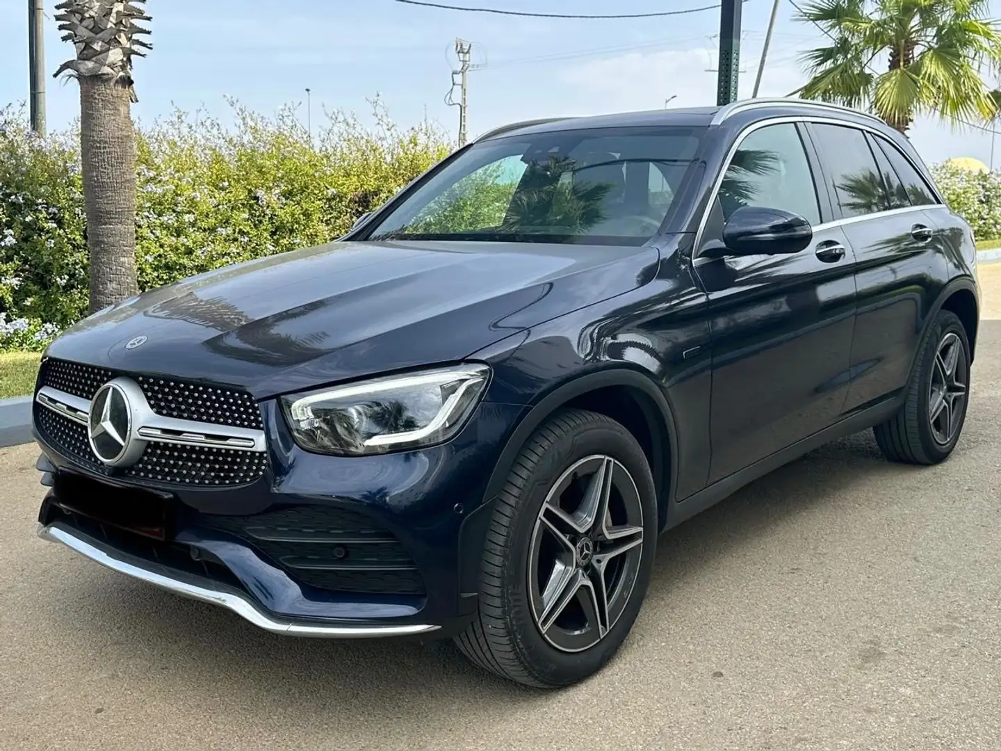Mercedes-Benz GLC 300 GLC 300 de 4-Ma PHEV Business Solution AMG LINE Blauw - 1