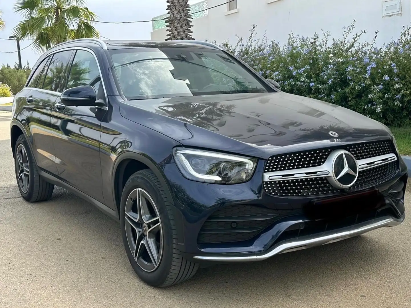 Mercedes-Benz GLC 300 GLC 300 de 4-Ma PHEV Business Solution AMG LINE Blauw - 2