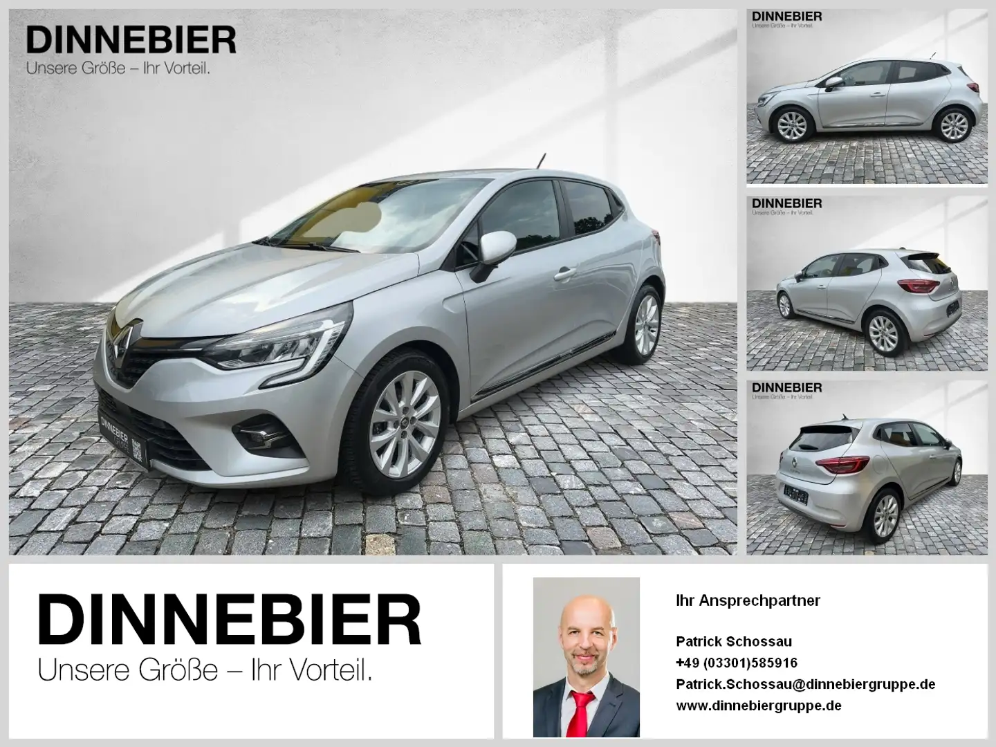 Renault Clio Experience SpurH KeyLess LED Gris - 1