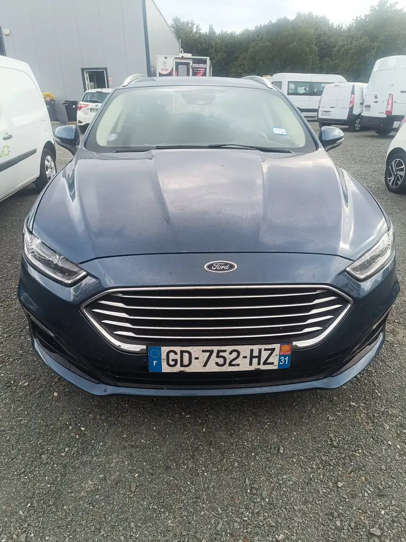 Ford Mondeo IV 2.0 HYBRID 187ch Titanium BVA Bleu - 1