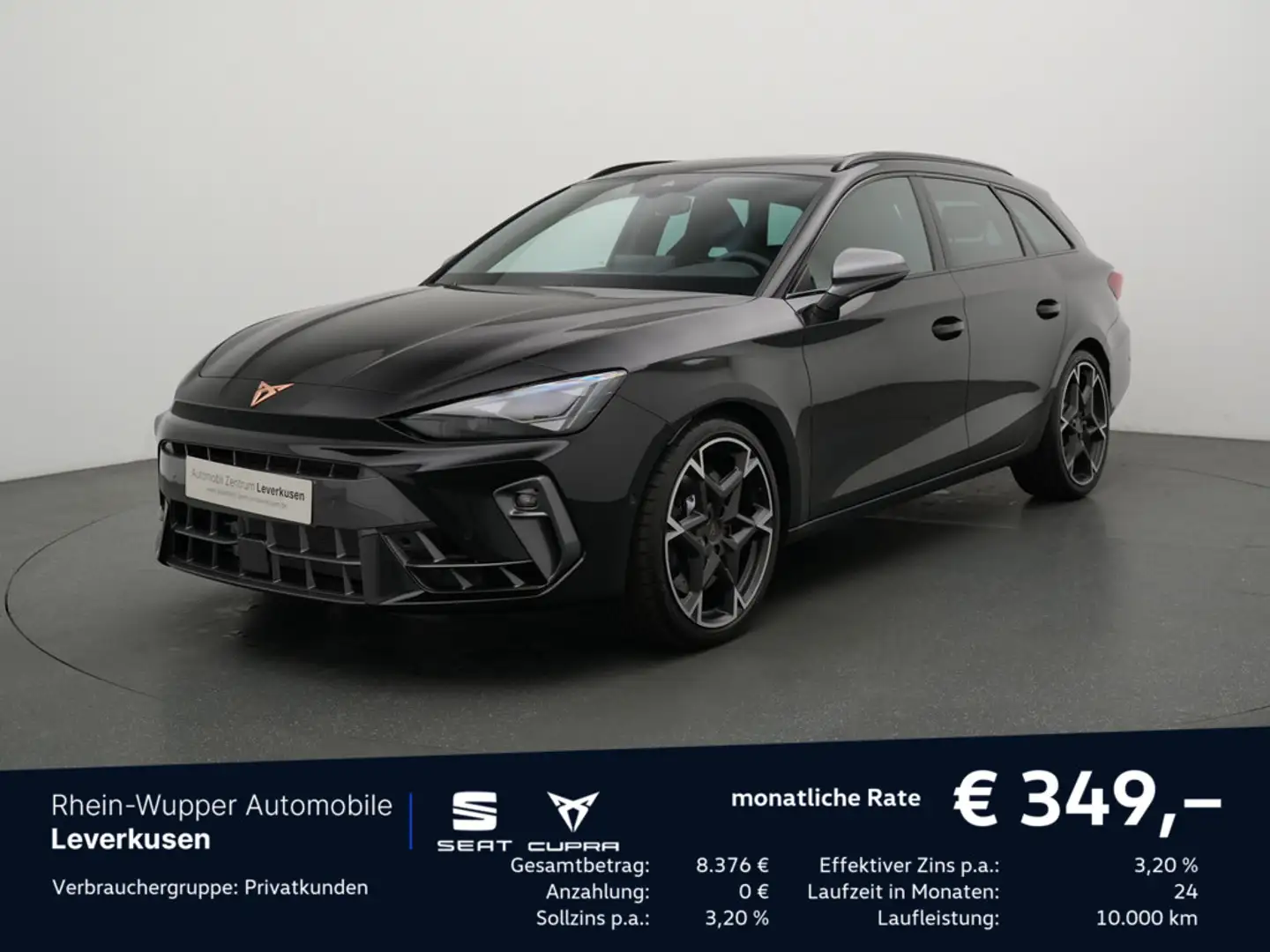 CUPRA Leon ST TSI 4Drive VZ MATRIX DCC AHK KAM360° Nero - 1
