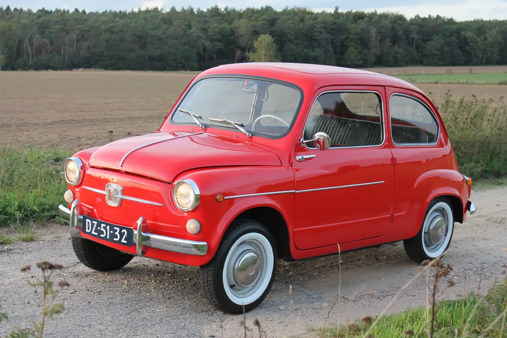 Fiat 600 (Seat) Roşu - 1