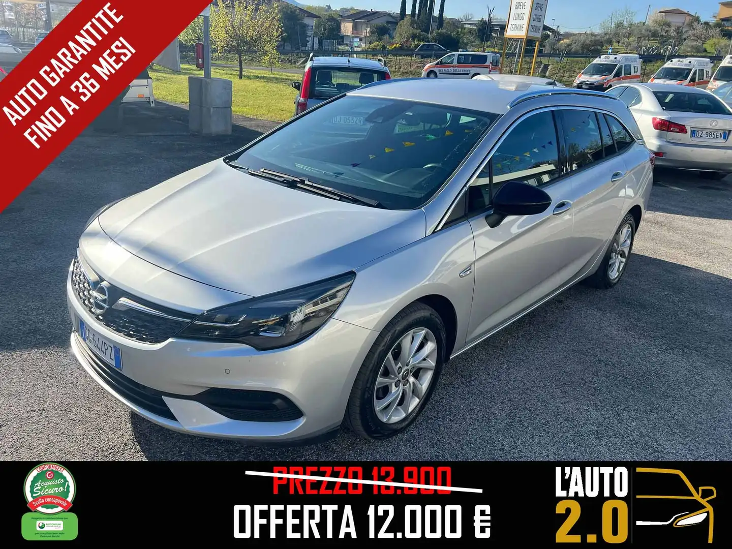 Opel Astra Astra Sports Tourer 1.5 cdti Business Elegance s Argent - 1