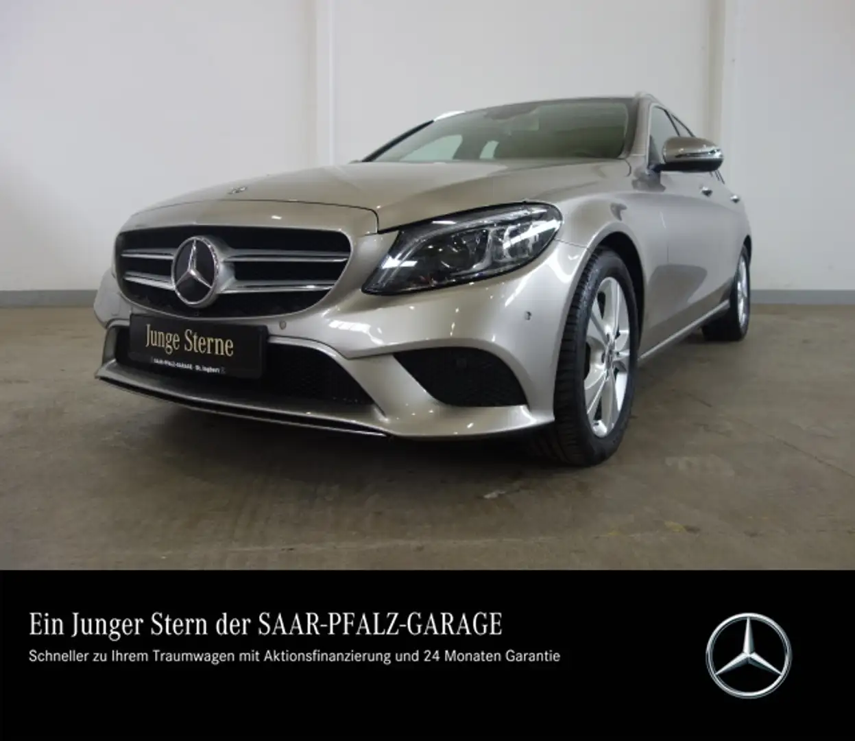Mercedes-Benz C 300 C 300d T AVANTGARDE*MEMORY*CARPLAY*PANO*BURM*AHK Silber - 2