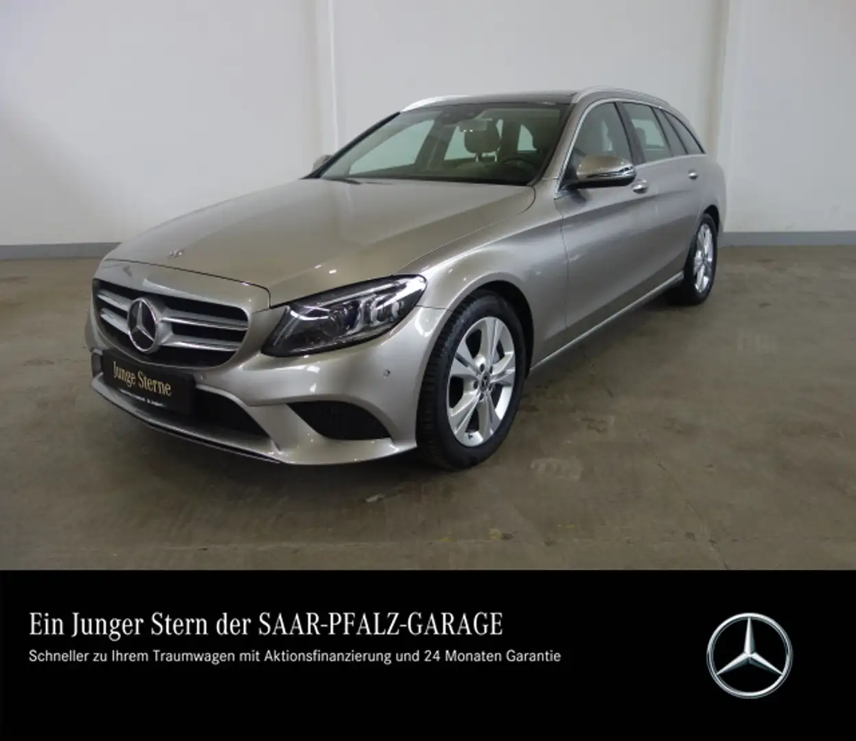 Mercedes-Benz C 300 C 300d T AVANTGARDE*MEMORY*CARPLAY*PANO*BURM*AHK Argent - 1