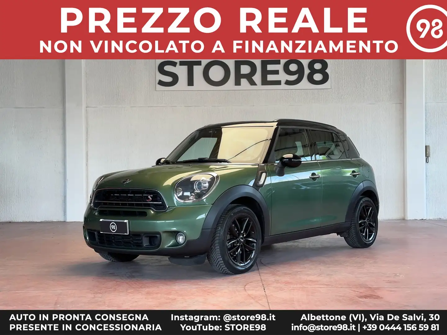 MINI Cooper SD 2.0 5p *NAVI/PELLE/CATENA NUOVA* Verde - 1