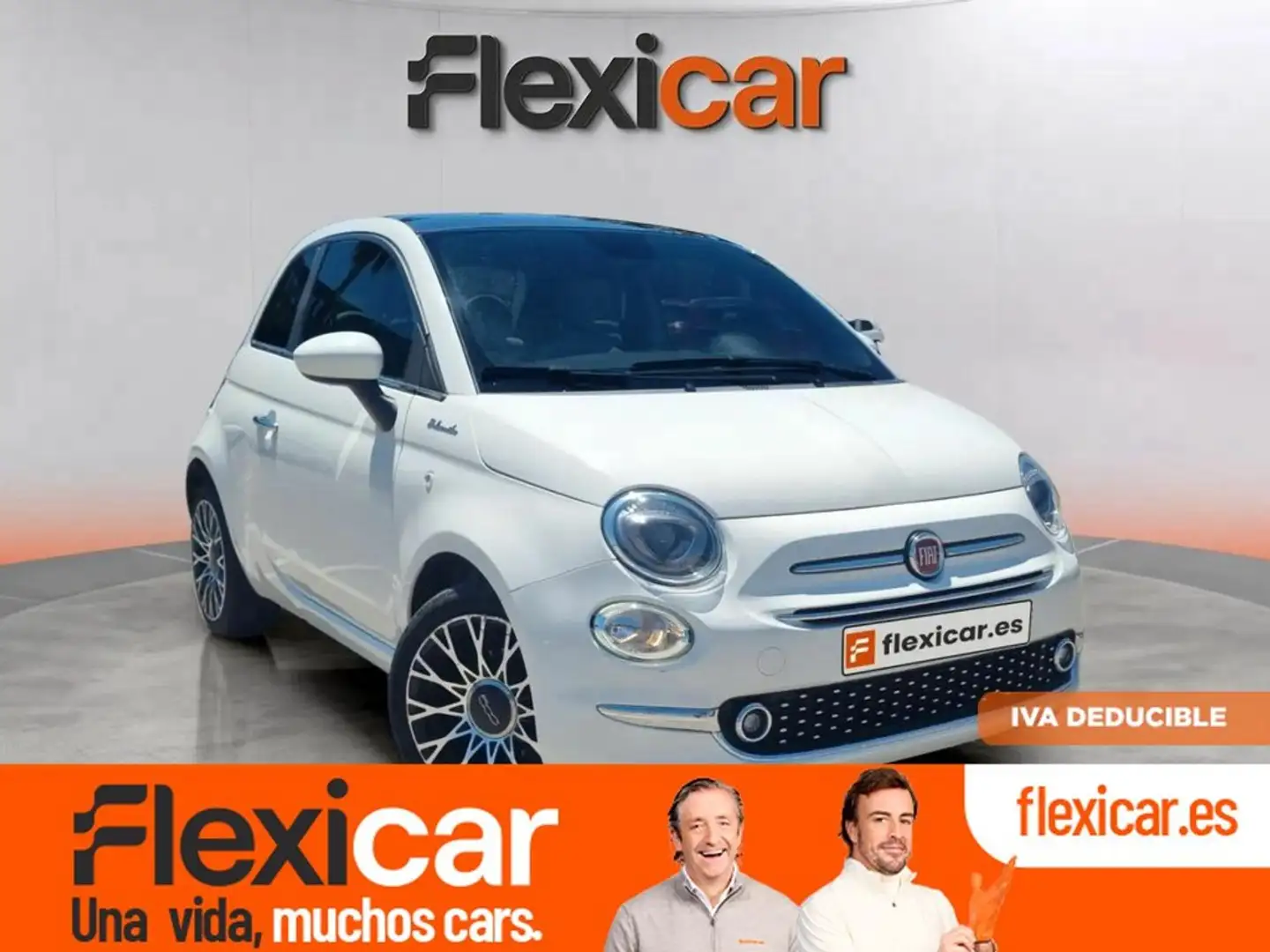 Fiat 500 Dolcevita 1.0 Hybrid 51KW (70 CV) Wit - 1