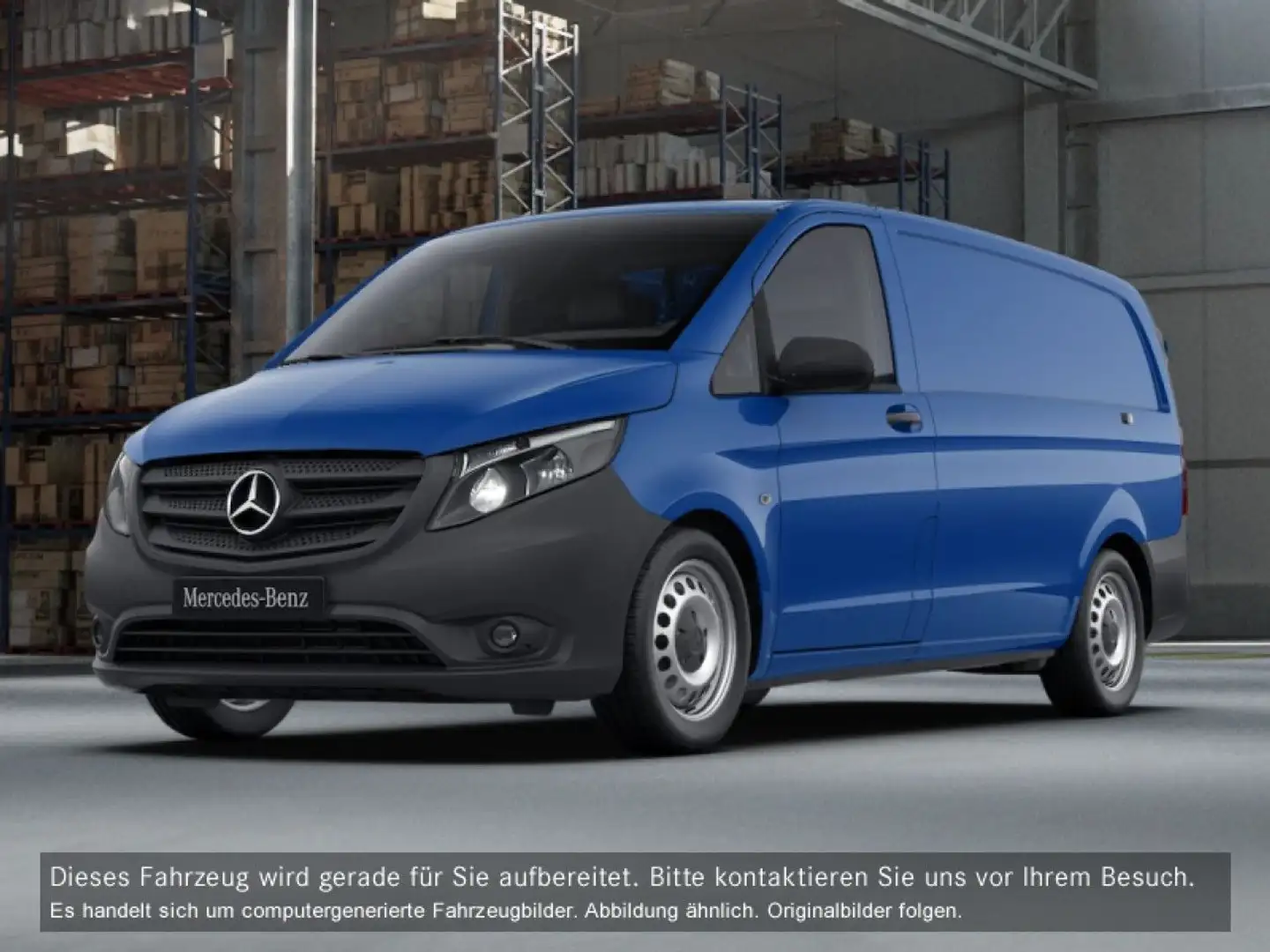 Mercedes-Benz Vito 116 CDI 4x4 Kasten Lang Bleu - 2