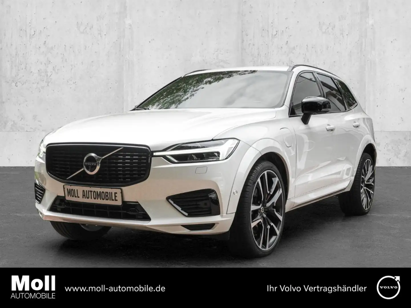 Volvo XC60 R Design Recharge Plug-In Hybrid AWD T6 Twin Engin Weiß - 1