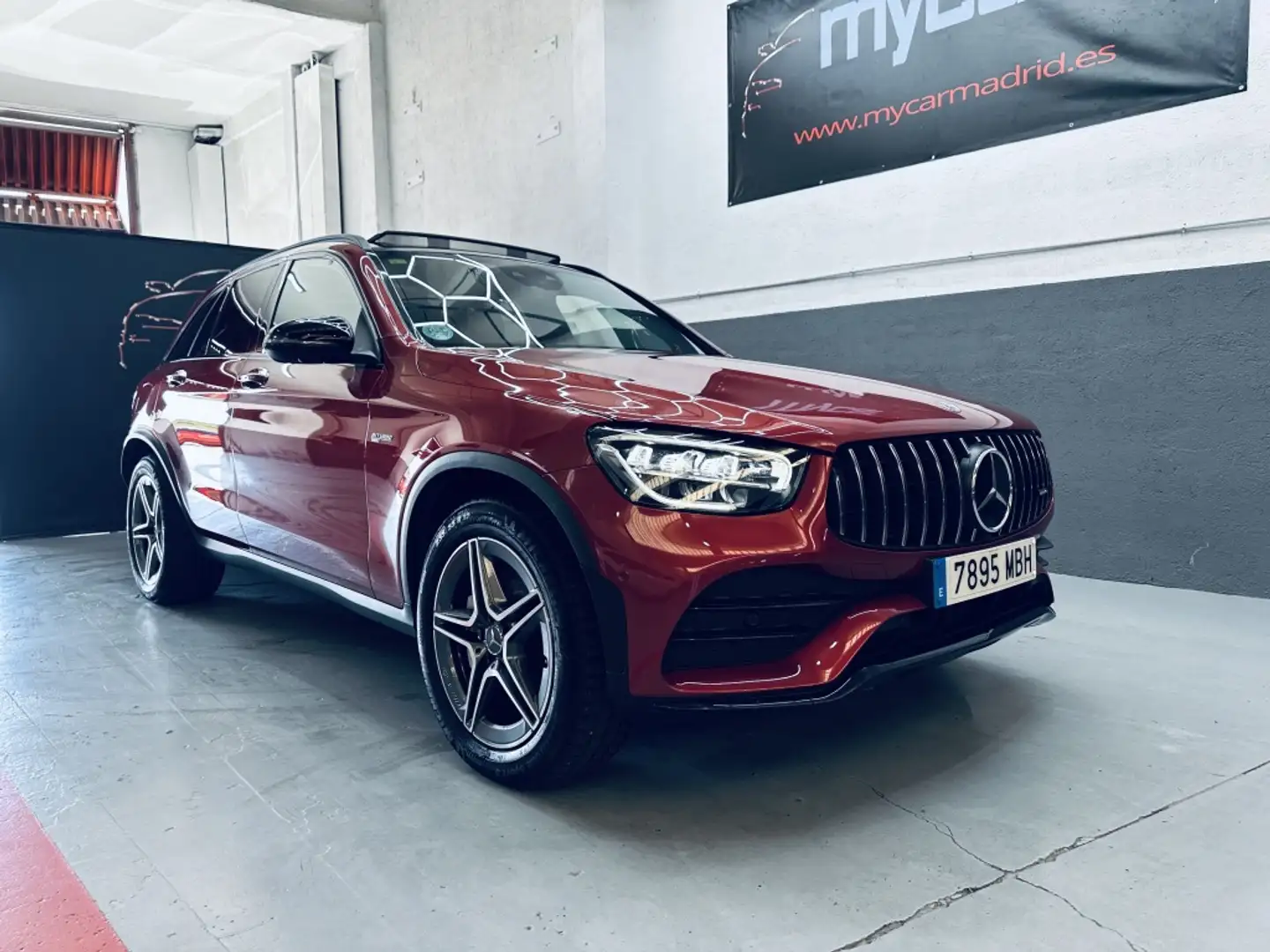 Mercedes-Benz GLC 43 AMG 4Matic Speedshift TCT 9G Rojo - 2