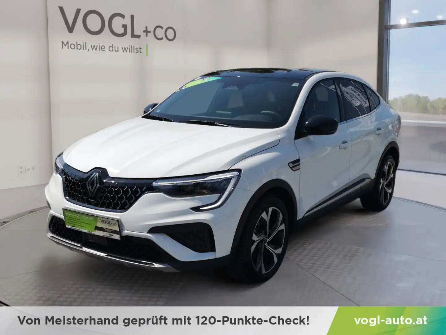 Renault Arkana Mild Hybrid 140 EDC Techno Aut Blanc - 1