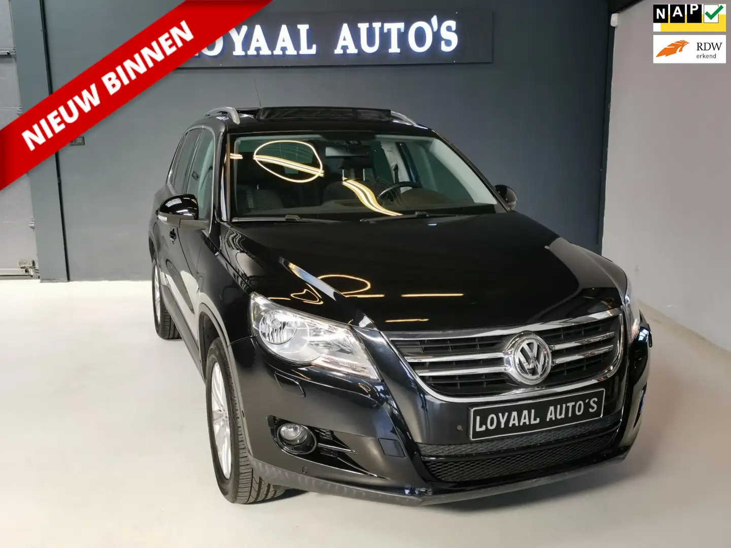 Volkswagen Tiguan 1.4 TSI Sport&Style | PANO | NAV I| AIRCO | CRUISE Schwarz - 1