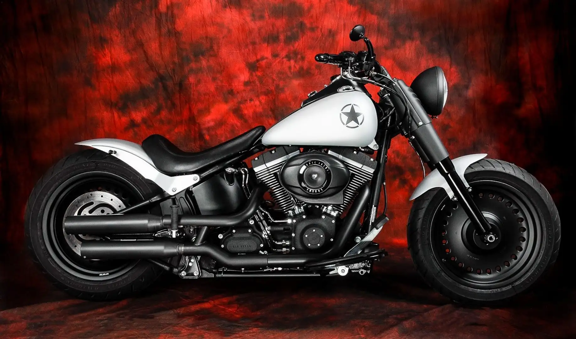 Harley-Davidson Fat Boy Special - Umbau - dt.Model - TOP Alb - 2