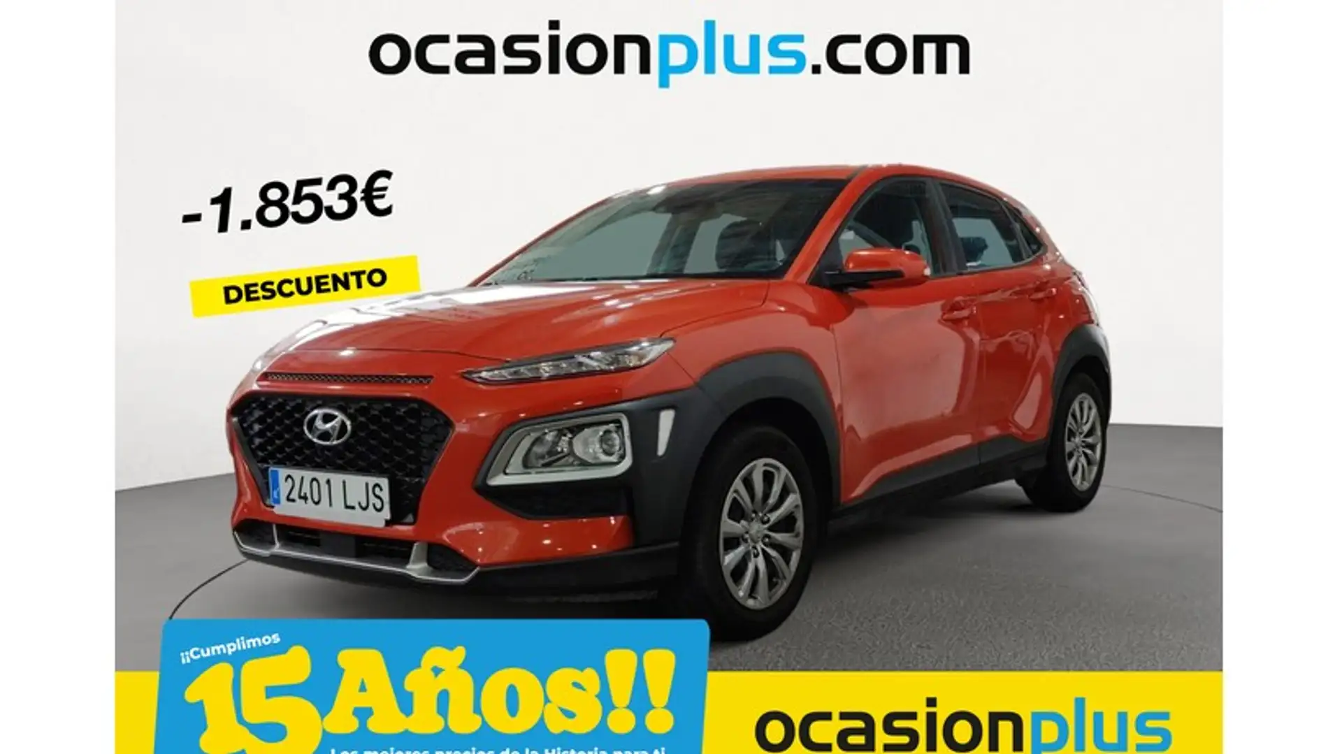 Hyundai KONA 1.0 TGDI Essence 4x2 Naranja - 1