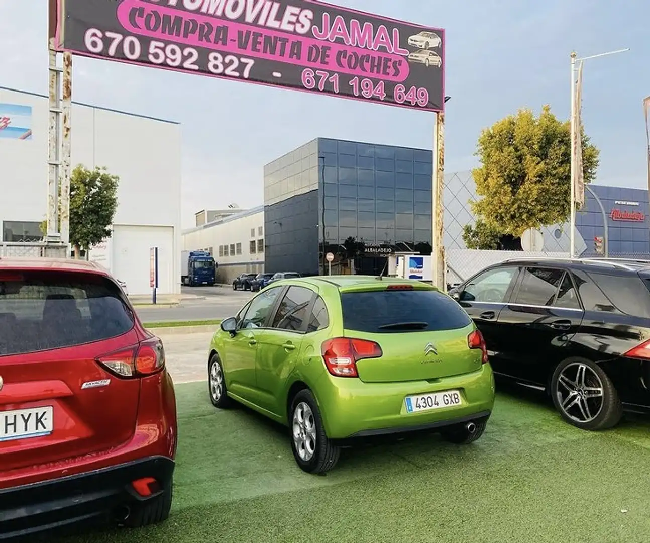 Citroen C3 Pequeño Manual de 5 Puertas Verde - 1