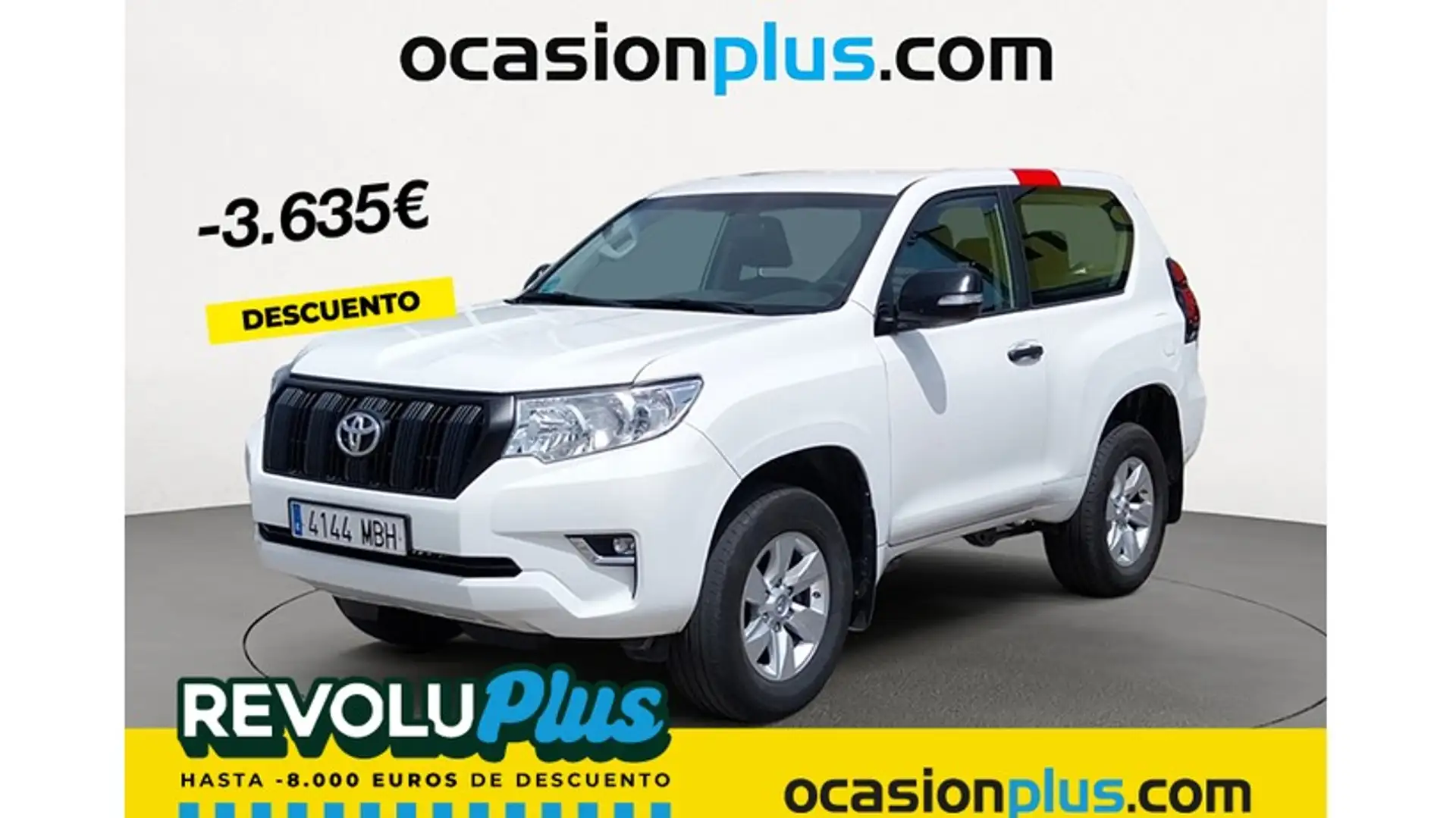 Toyota Land Cruiser D-4D GX Blanc - 1