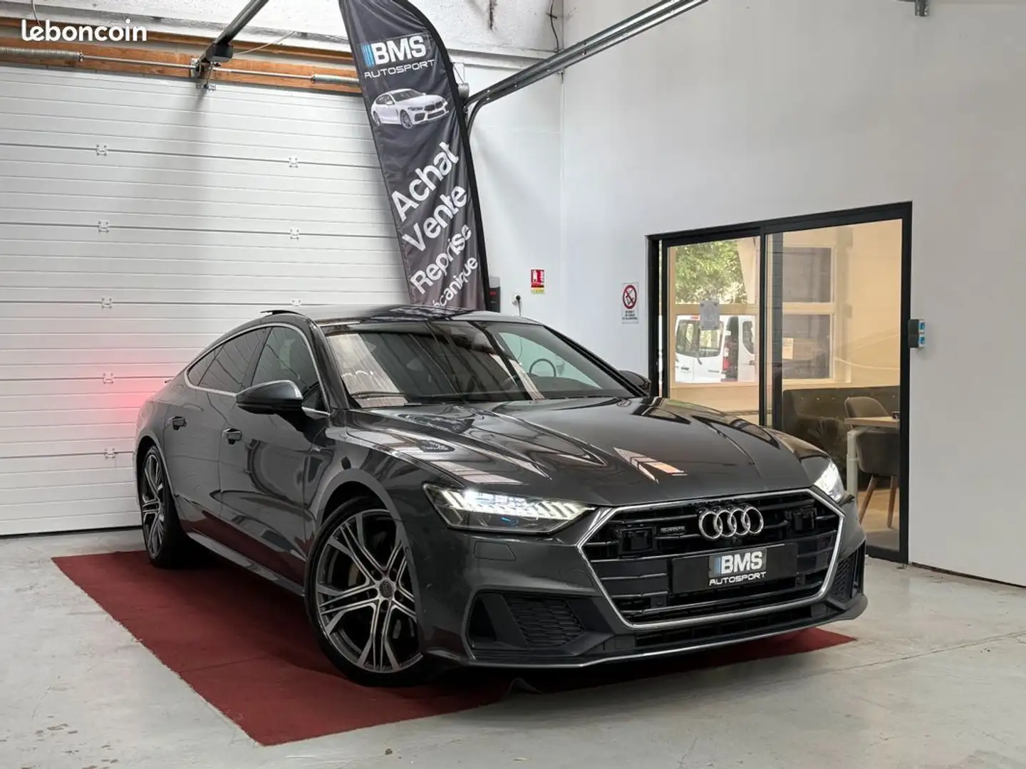 Audi A7 55 TFSI 3.0 340 ch Quattro S-Line Gris - 1