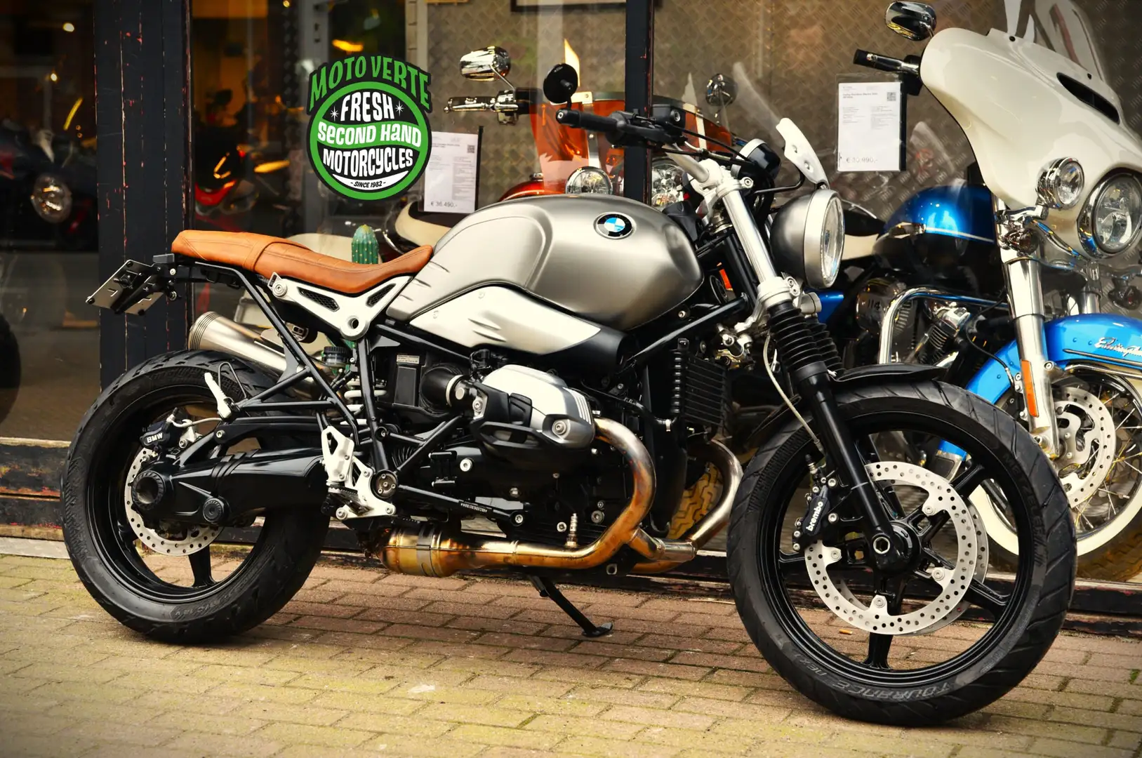 BMW R nineT SCRAMBLER ***MOTO VERTE*** Zilver - 1