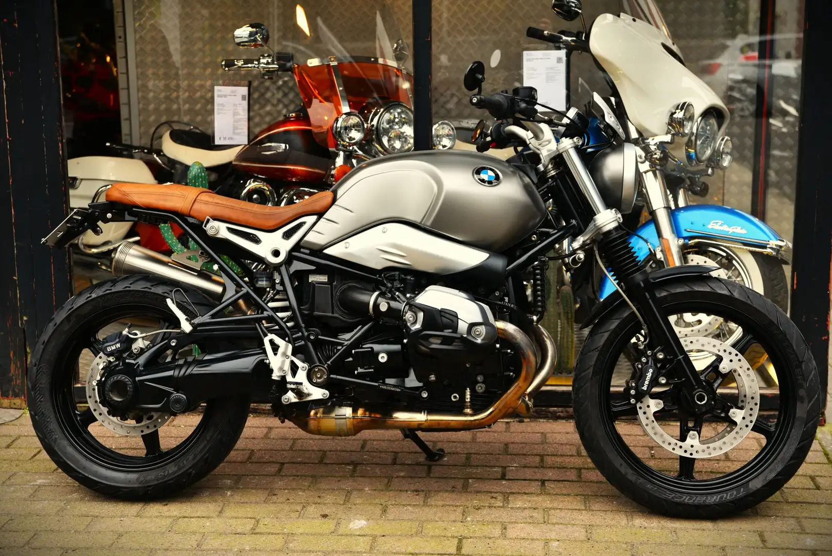 BMW R nineT SCRAMBLER ***MOTO VERTE*** Zilver - 2