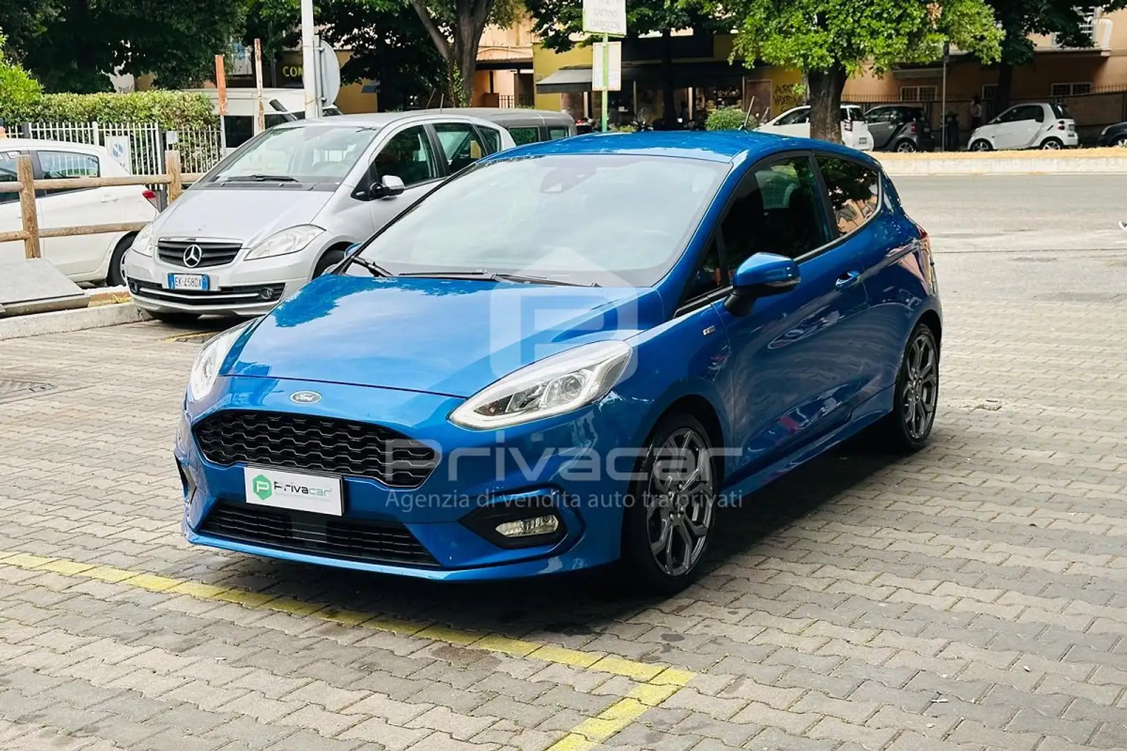 Ford Fiesta Fiesta 1.5 EcoBlue 3 porte ST-Line Niebieski - 1