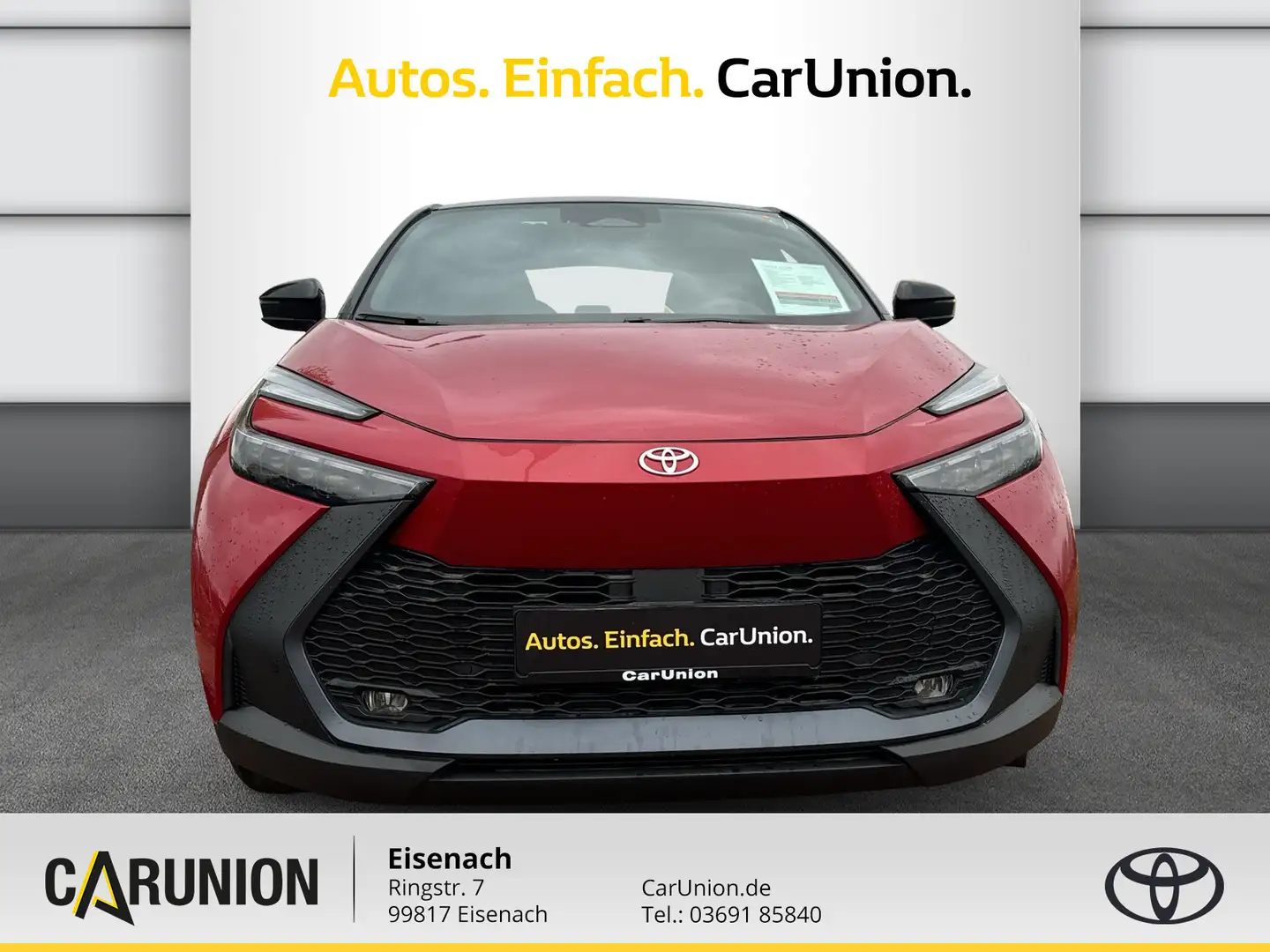 Toyota C-HR 1,8 HSD TEAM D LED+KAMERA+Technikpaket Rood - 2