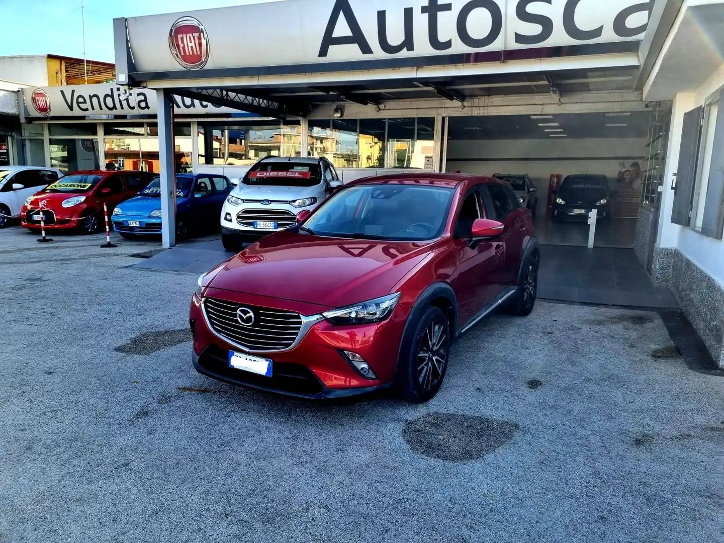 Mazda CX-3 CX-3 1.5d Exceed awd 105cv Rosso - 2