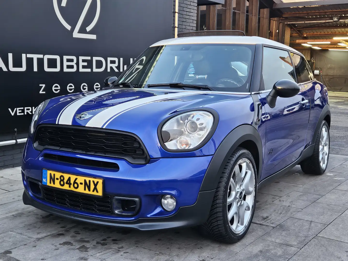 MINI Cooper S Paceman Mini 1.6 ALL4 Chili *Navi*AC*Pano*Heatseat Blau - 2