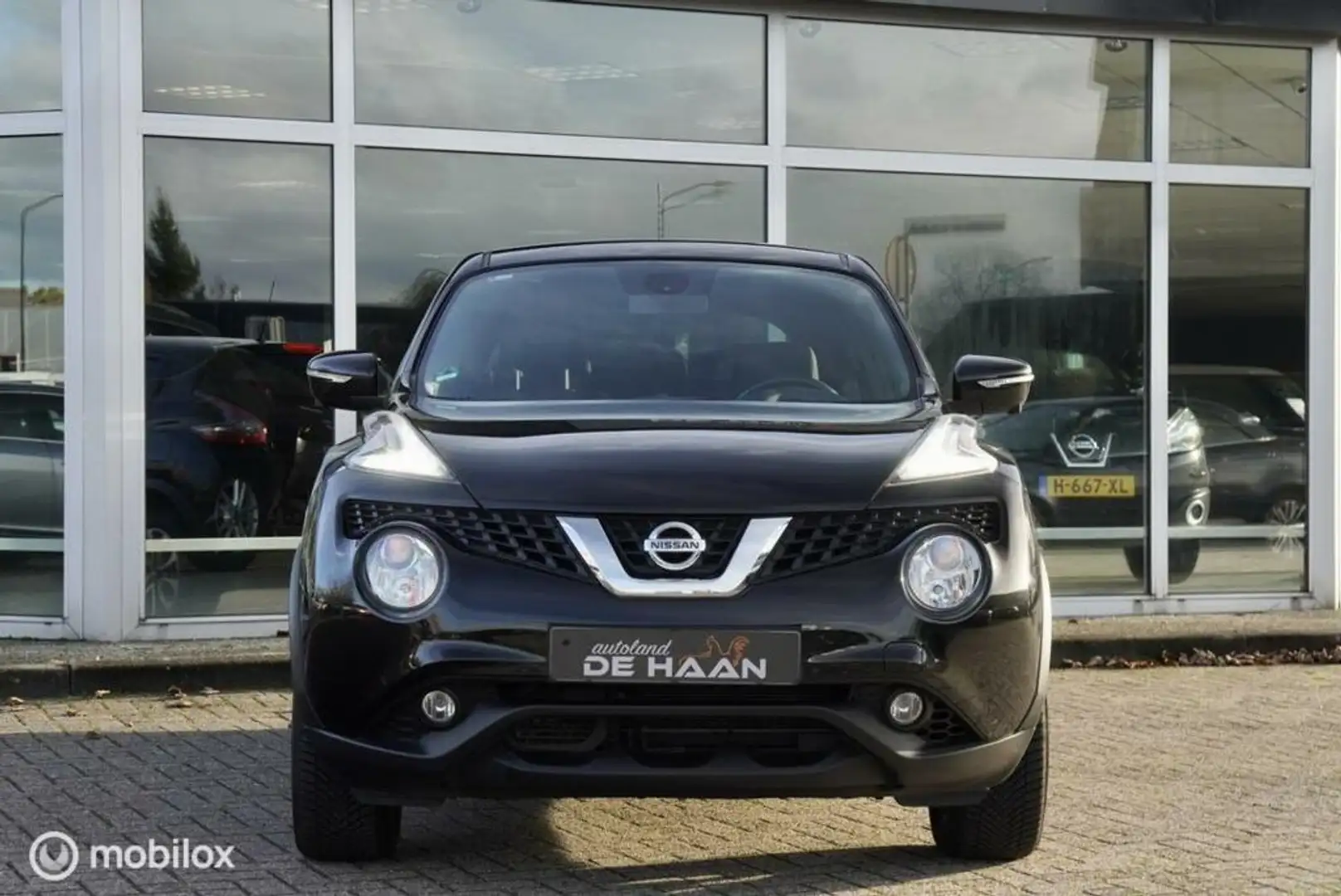 Nissan Juke ELEKTRISCH GLAZEN PANORAMADAK LEDEREN INT FULL OPT Noir - 2